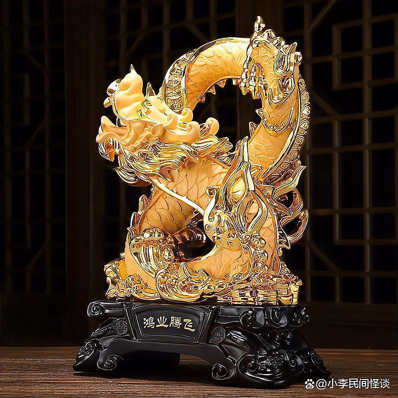 書桌龍擺件龍頭朝向最好的位置：書桌龍擺件最佳朝向與風水布局詳解