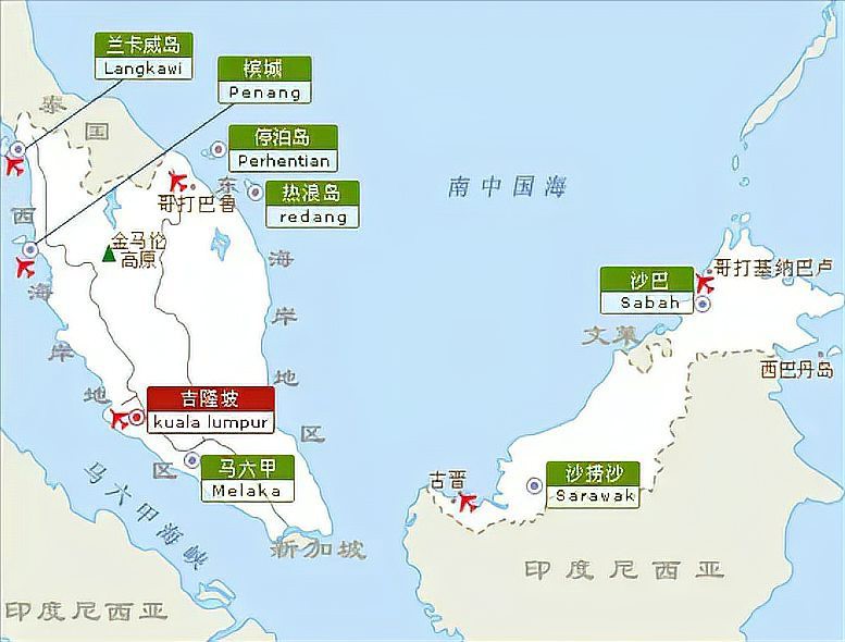 世界地圖馬來西亞的位置：馬來西亞在世界地圖上處于什么地方