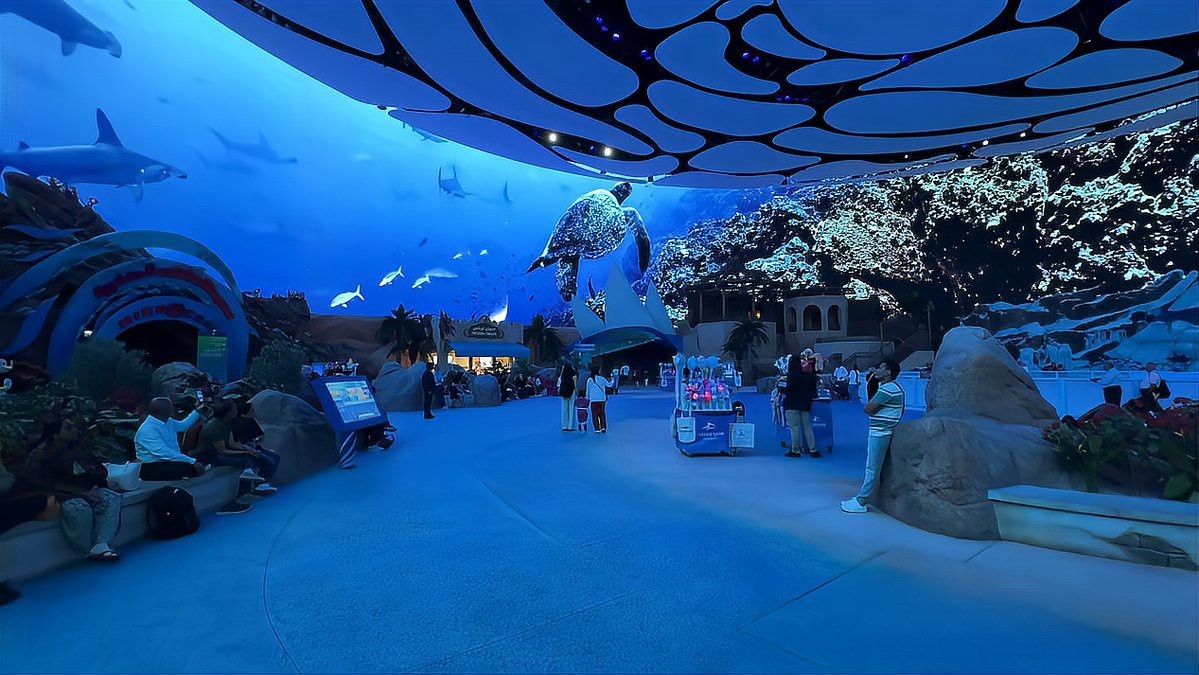 世界最大的水族館在哪個(gè)國家？：世界最大的水族館 世界最大的水族館在哪個(gè)國家？：世界最大的水族館 龍魚論壇 第1張