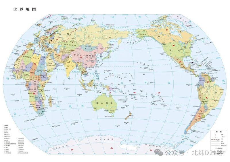 世界地圖電子版可放大：世界地圖全圖高清版