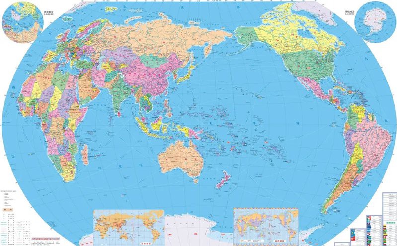 世界地圖電子版可放大：世界地圖全圖高清版