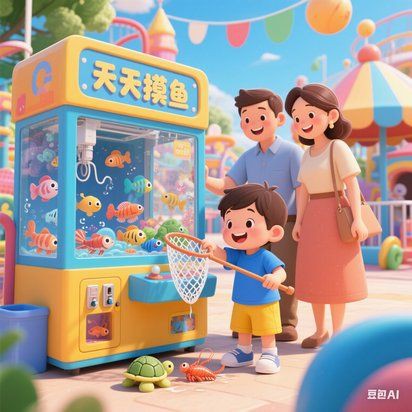 撈魚俠機(jī)器多少錢一臺(tái)：撈金魚撈蝦撈烏龜,新奇玩法娛樂熱潮