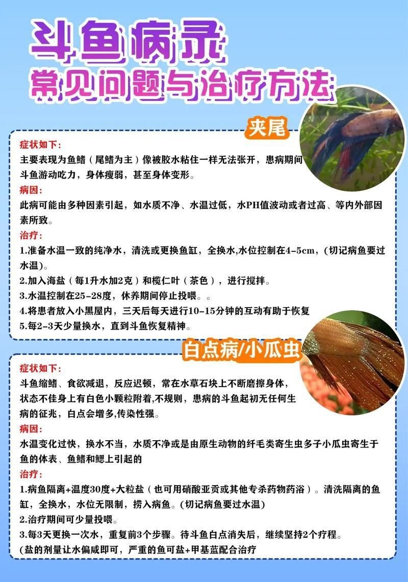 提供魚的常見病與防治圖片【《魚的常見病與防治》18種常見病及防治方法】