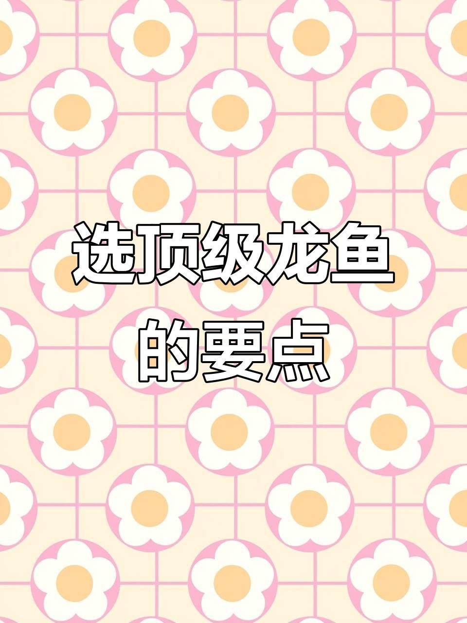 挑選龍魚的五大要點【《挑選龍魚的五大要點》】