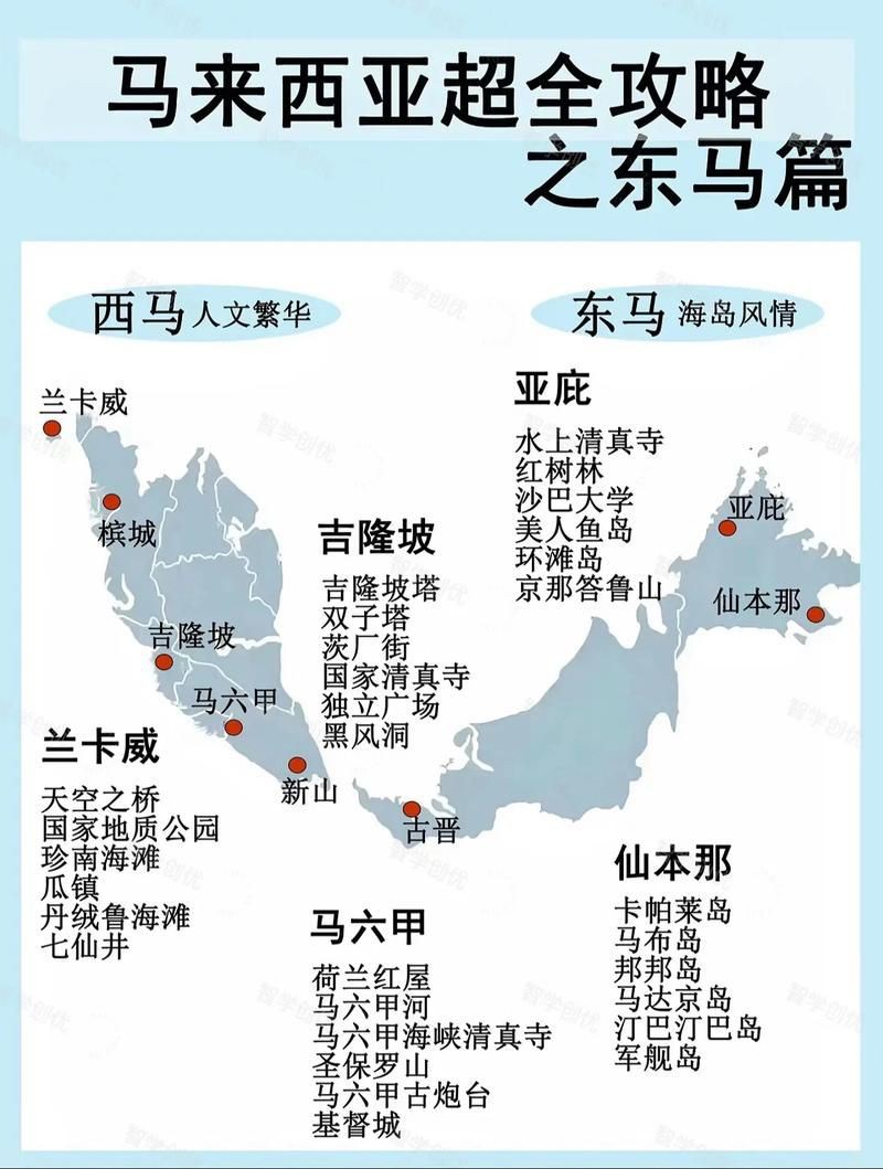 馬來西亞地圖中文全圖【《馬來西亞地圖中文全圖》】