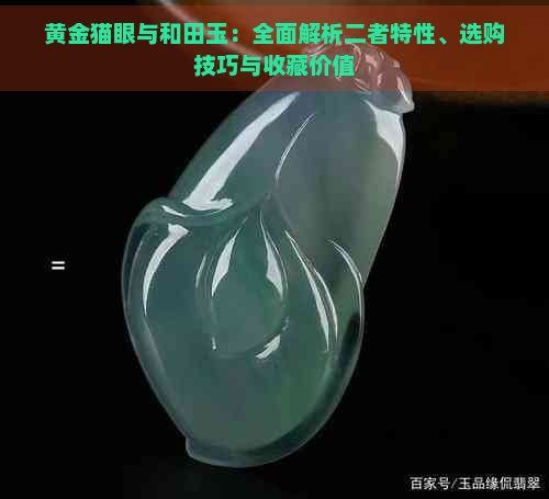 和田玉黃金貓【和田玉黃金貓的價格差異較大】