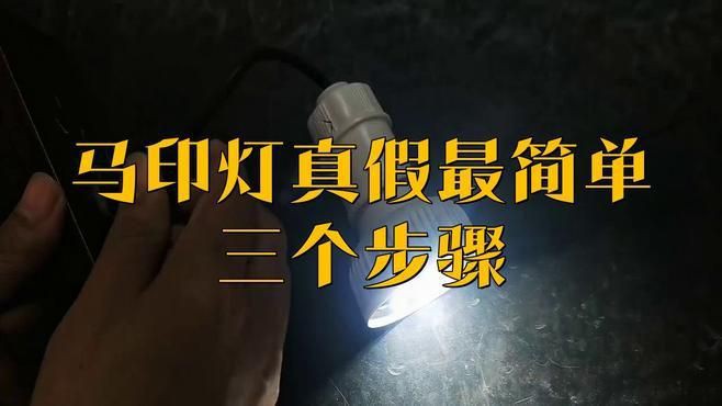 馬印燈真假最簡單三個步驟【如何辨別馬印燈真假】