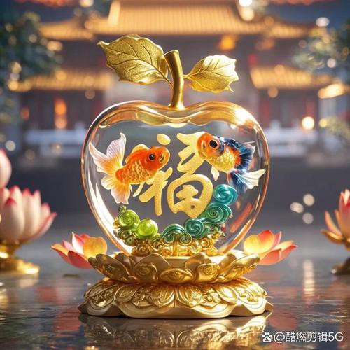 福字魚的圖片大全【福字魚創意圖片全面解析】