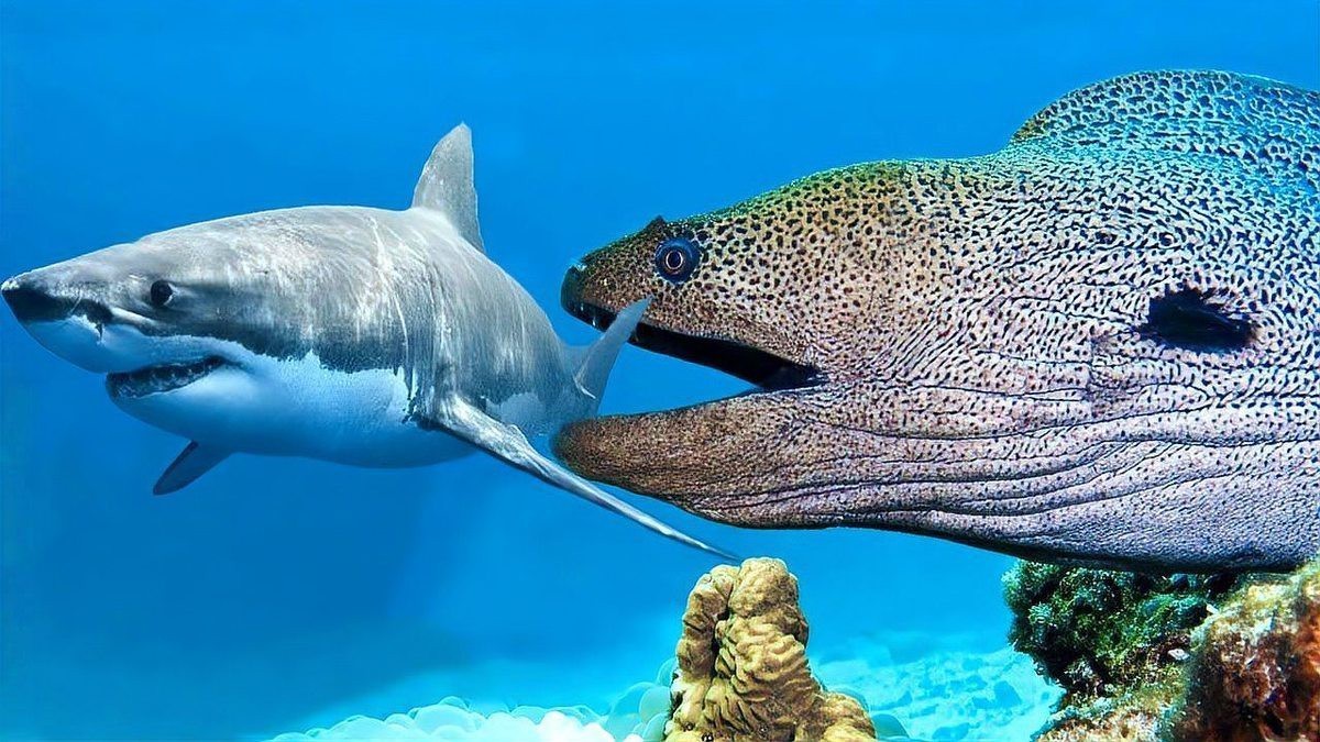 電鰻能電死鯊魚嗎【探秘自然與科技，電鰻突然攻擊鯊魚，本以為會是一場大戰(zhàn)】