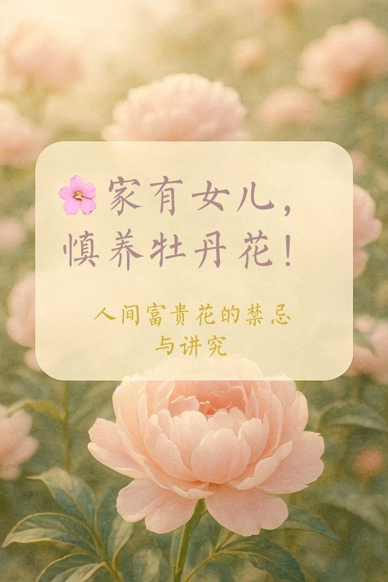 牡丹花強(qiáng)大的風(fēng)水作用【《牡丹花強(qiáng)大的風(fēng)水作用》】