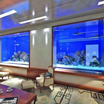 自貢魚缸定做【自貢大型魚缸定做】