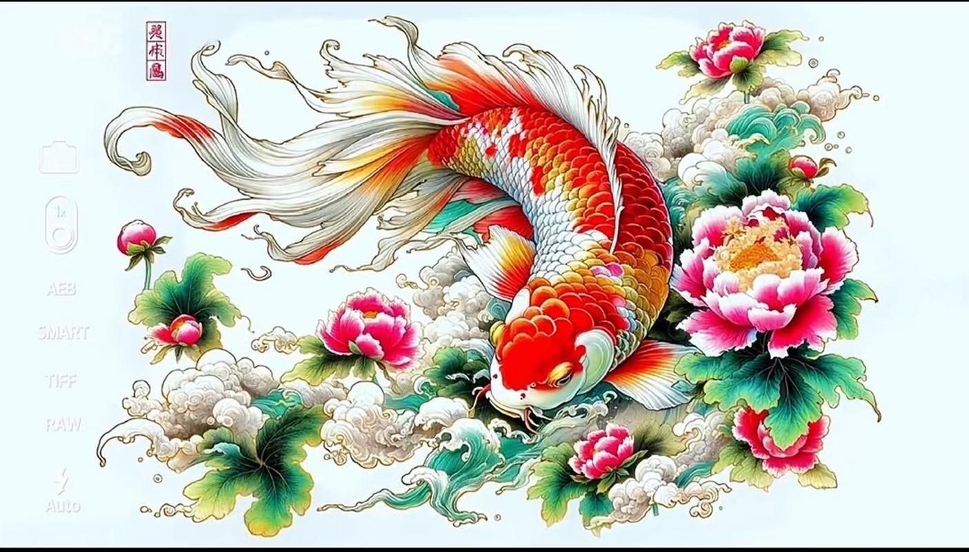 牡丹魚圖片【養魚老道，三色牡丹，兩種小型觀賞魚，引出一個難解的謎題】