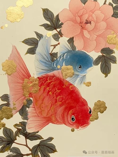 牡丹魚圖片【養魚老道，三色牡丹，兩種小型觀賞魚，引出一個難解的謎題】