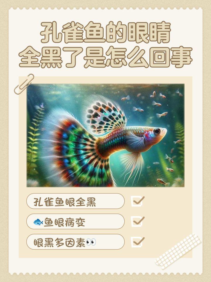 孔雀魚變黑的處理方法【《孔雀魚變黑的處理方法》當孔雀魚出現變黑的原因和解決辦法】