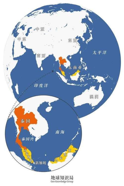 馬來西亞世界地圖【馬來西亞世界地圖清晰呈現了該國在亞洲的地理位置與行政區劃】