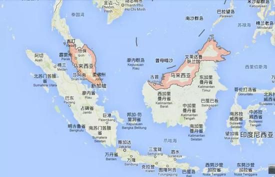 馬來西亞世界地圖【馬來西亞世界地圖清晰呈現了該國在亞洲的地理位置與行政區劃】