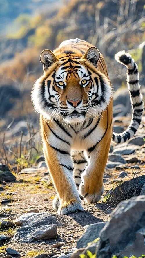 猛虎真實圖片【“猛虎真實圖片”主題聚焦于展現(xiàn)老虎這一頂級掠食者的野性魅力與自然之美】