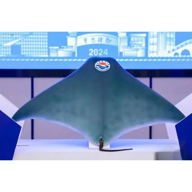 仿生鰩魚【上海海洋大學仿生魚\