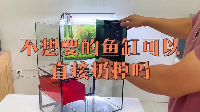 舊魚缸不想要了怎么處理【嗶哩嗶哩舊魚缸改造攻略】