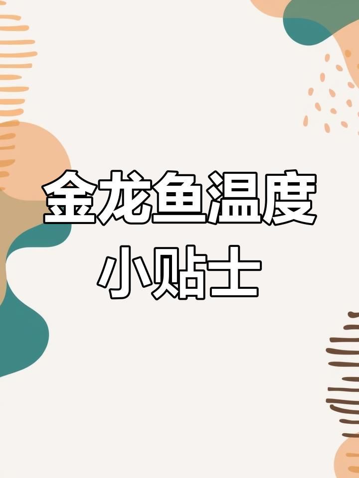 金龍魚飼養水溫要求【金龍魚水溫多少合適？】