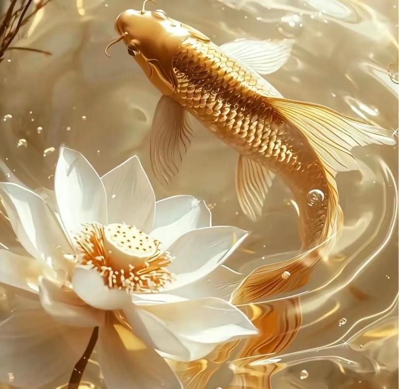 招財魚圖片高清版【佩雯三農，招財魚可以和哪些觀賞魚混養】