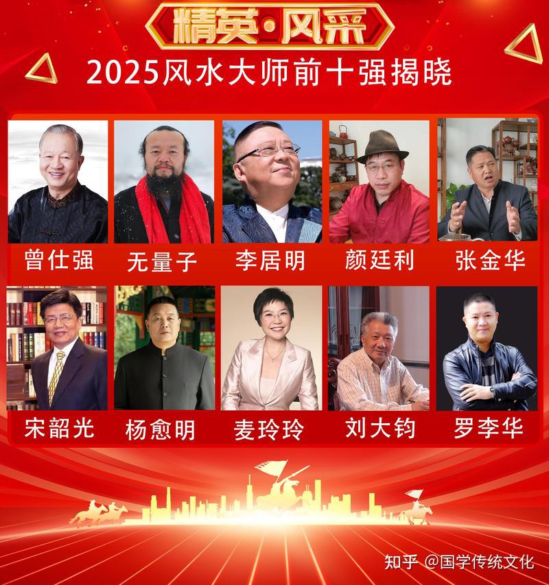 玄學大師排名前十【2025中國頂尖風水大師前十強揭曉】
