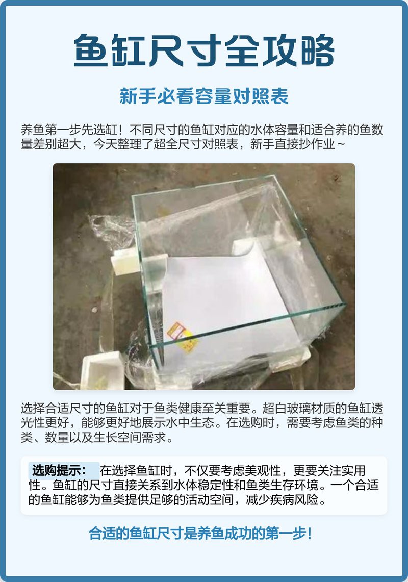 1米魚缸最佳尺寸【1米魚缸尺寸全攻略|新手必看容量對照表】