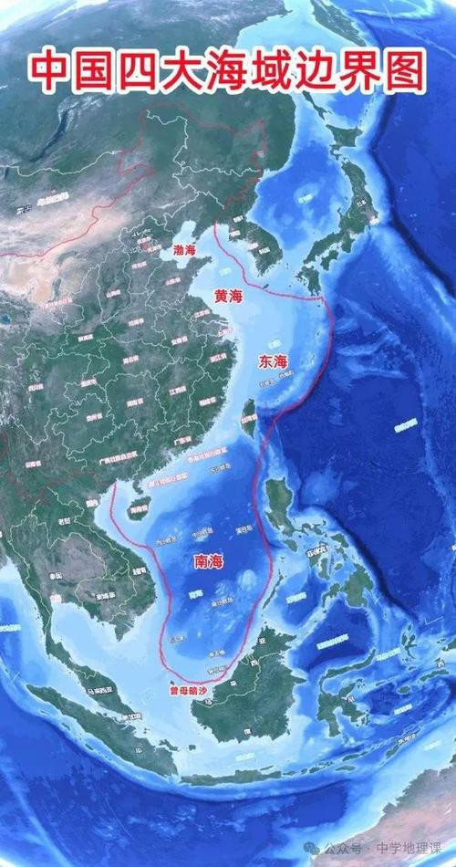 東海海區分布圖【東海與東海:界限探秘及海洋地理擴展社會科學擴展社會科學館】