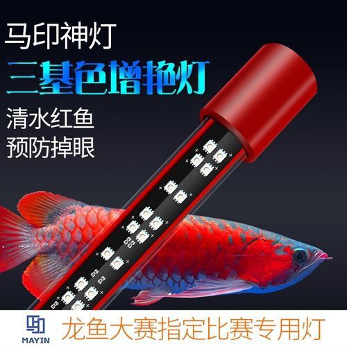 馬印神燈圖片【馬印神燈plus三基色龍魚專用增色增色增色增艷燈】
