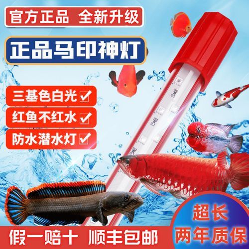 馬印神燈圖片【馬印神燈plus三基色龍魚專用增色增色增色增艷燈】