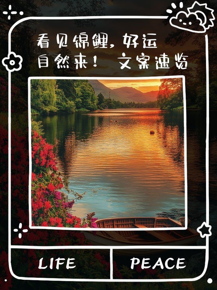 錦鯉最暖心八個字，《錦鯉最暖心八個字》“錦鯉最暖心八個字”聚焦于江湖