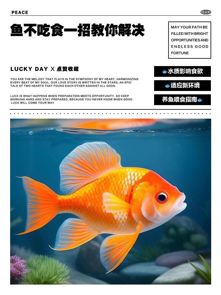 魚不吃食一招教你解決，觀賞魚不吃食怎么辦