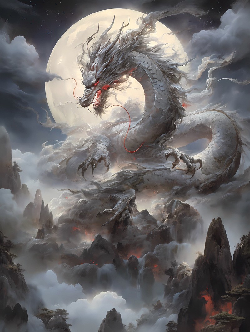 全球最霸氣的龍的圖片，全球最霸氣龍的藝術(shù)作品，圖11是天下第一龍，