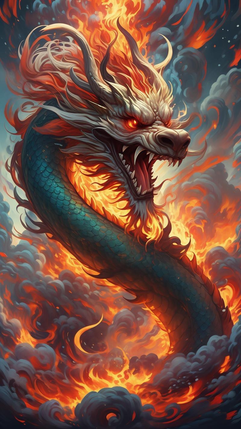 全球最霸氣的龍的圖片，全球最霸氣龍的藝術(shù)作品，圖11是天下第一龍，