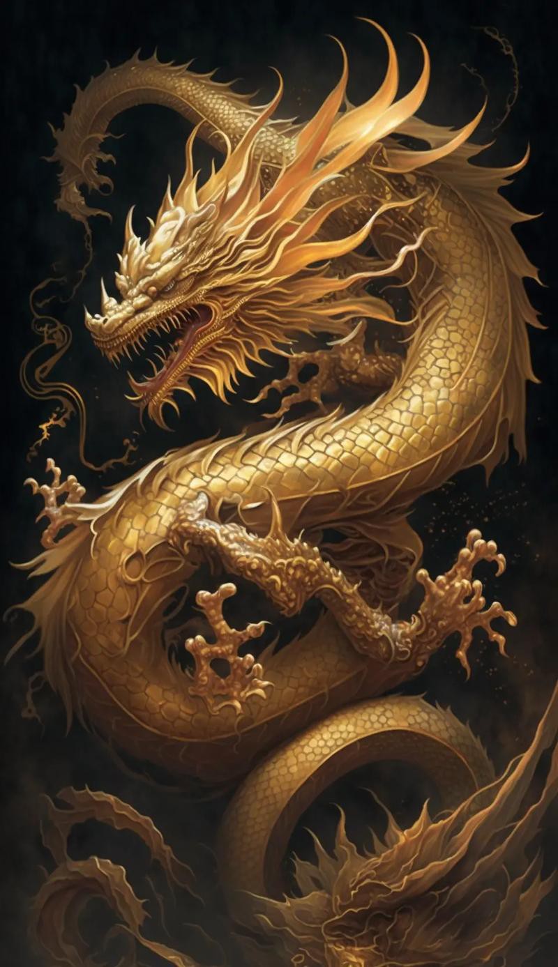 全球最霸氣的龍的圖片，全球最霸氣龍的藝術(shù)作品，圖11是天下第一龍，