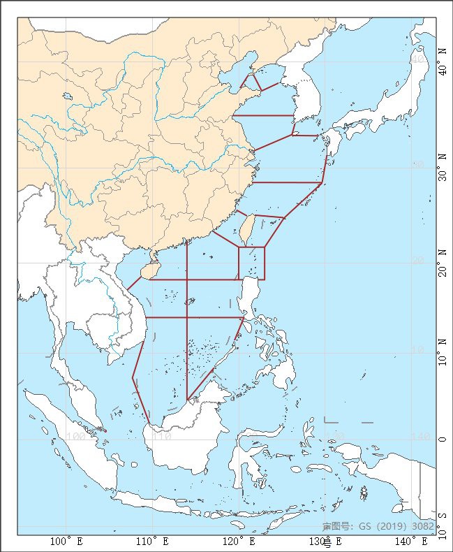 東海漁場最新風力預報，未來7天東海漁場風力預計在3-5級