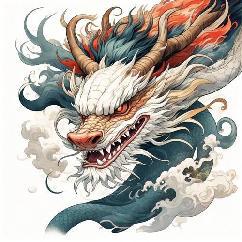 提供100張不同風格的招財龍圖片，100張不同風格的招財龍圖片