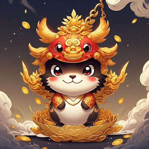 提供100張不同風格的招財龍圖片，100張不同風格的招財龍圖片