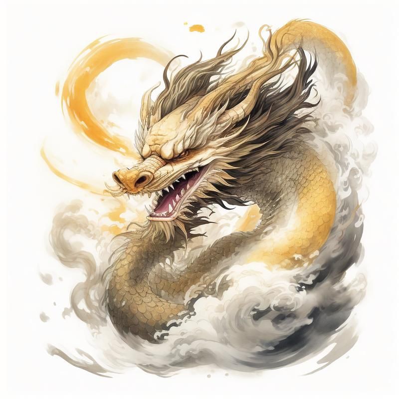 提供100張不同風格的招財龍圖片，100張不同風格的招財龍圖片