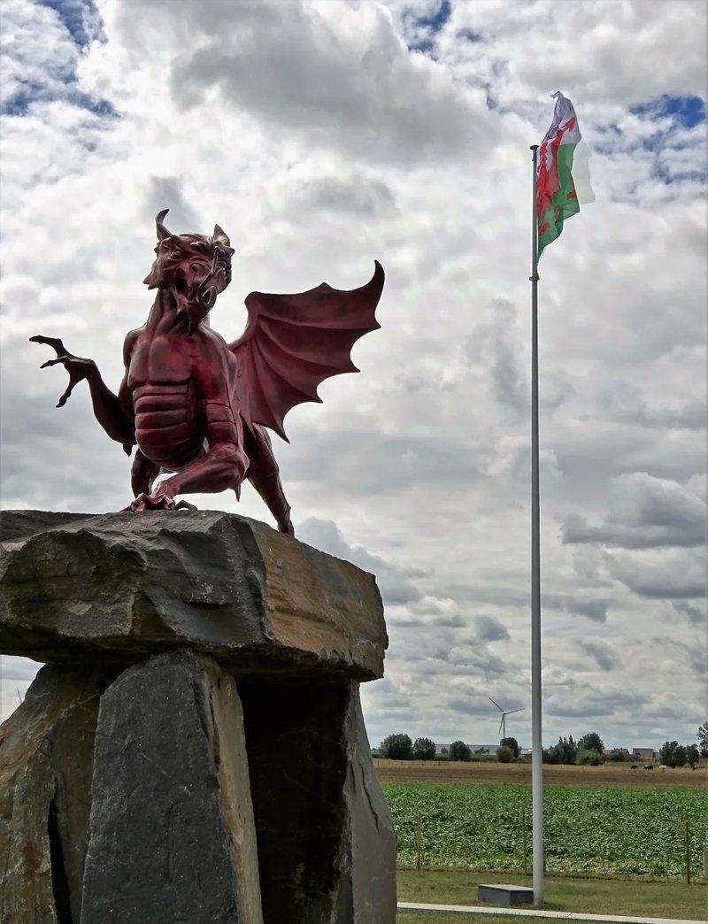 紅龍的傳說起源探究,威爾士國旗背后的神秘龍 龍魚百科 第2張 紅龍的傳說起源探究,威爾士國旗背后的神秘龍 紅龍的傳說起源探究,威爾士國旗背后的神秘龍 龍魚百科 第2張