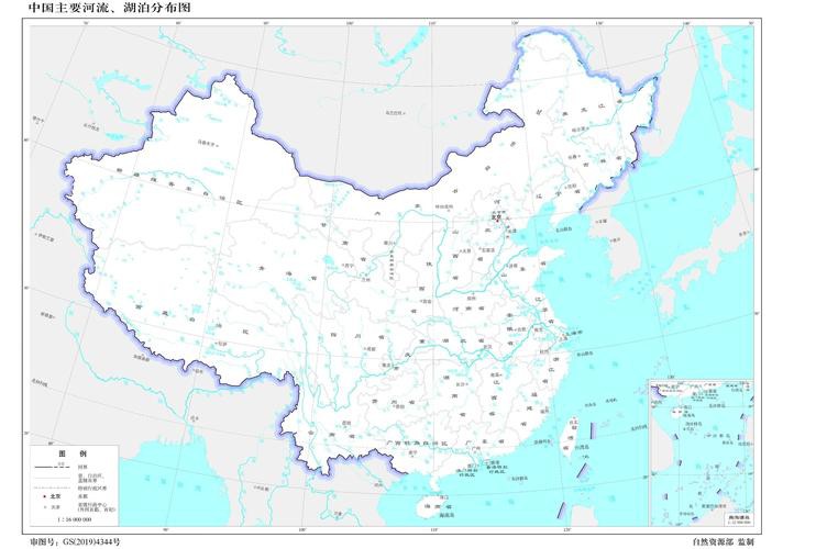 二水族分布地圖全圖，“二水族分布地圖”聚焦于二級(jí)水系的地理空間布局