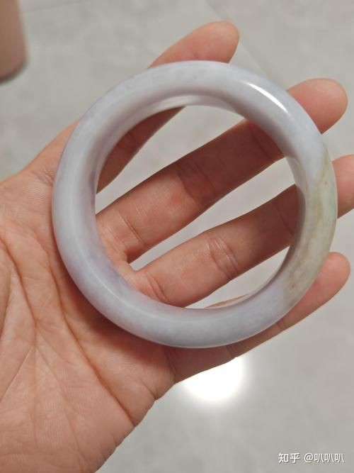糯冰種翡翠手鐲圖片欣賞，糯冰種翡翠手鐲