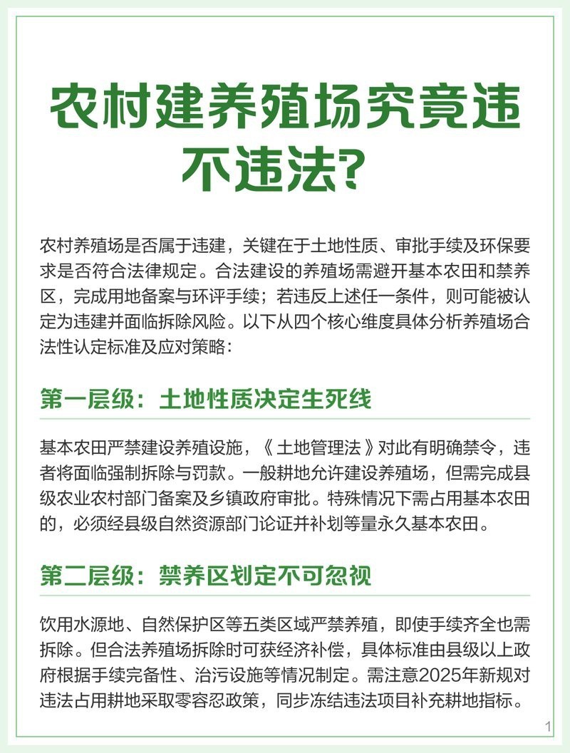 農(nóng)村建養(yǎng)殖場(chǎng)算違建嗎，農(nóng)村養(yǎng)殖場(chǎng)合法性認(rèn)定 農(nóng)村建養(yǎng)殖場(chǎng)算違建嗎，農(nóng)村養(yǎng)殖場(chǎng)合法性認(rèn)定 龍魚(yú)論壇 第5張