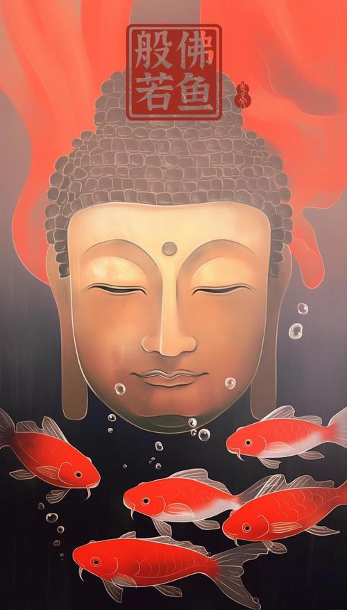 佛與魚的圖片，《佛與魚的圖片》——佛與魚的奇妙相遇