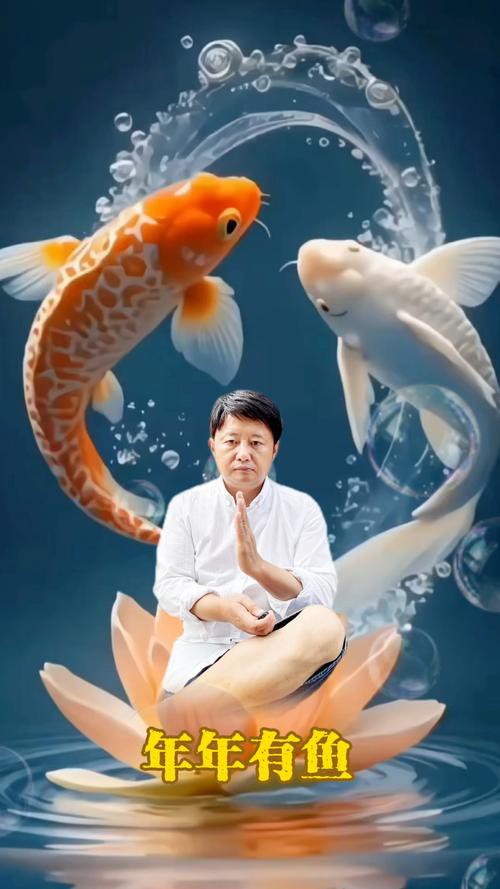 佛與魚的圖片，《佛與魚的圖片》——佛與魚的奇妙相遇