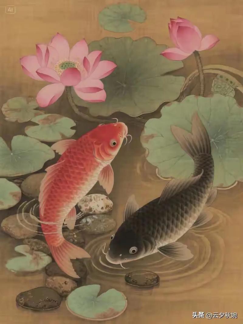 佛與魚的圖片，《佛與魚的圖片》——佛與魚的奇妙相遇