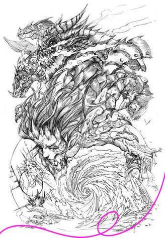 列舉更多關于黑龍的藝術作品，關于黑龍藝術作品的綜合整理，黑龍藝術作品介紹