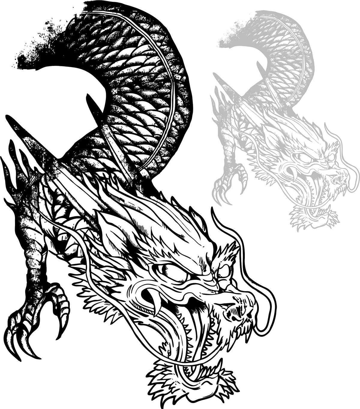 列舉更多關于黑龍的藝術作品，關于黑龍藝術作品的綜合整理，黑龍藝術作品介紹