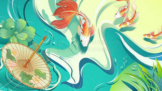 七鯉魚圖片大全大圖，“七鯉”藝術大全
