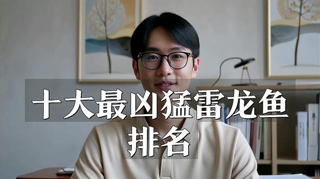 十大最好看的雷龍魚中哪種最兇？，十大最兇猛雷龍魚排名趙老師星火課堂02:15十大最兇猛雷龍魚排名